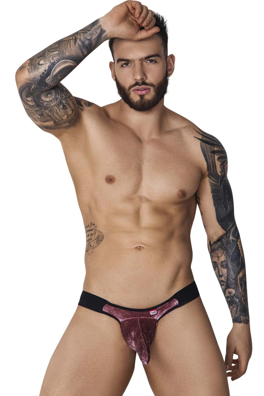 Pikante PIK 1098 Clandestine Velvet Bikini Color Pink - Image 2