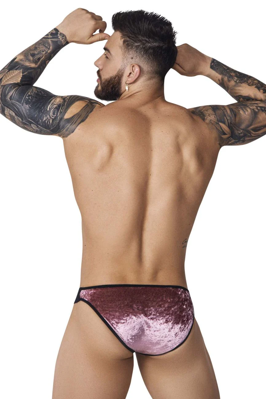 Pikante PIK 1098 Clandestine Velvet Bikini Color Pink - Image 3