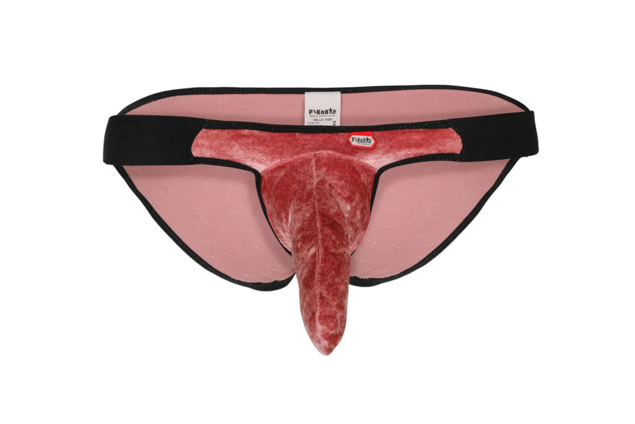 Pikante PIK 1098 Clandestine Velvet Bikini Color Pink - Image 5
