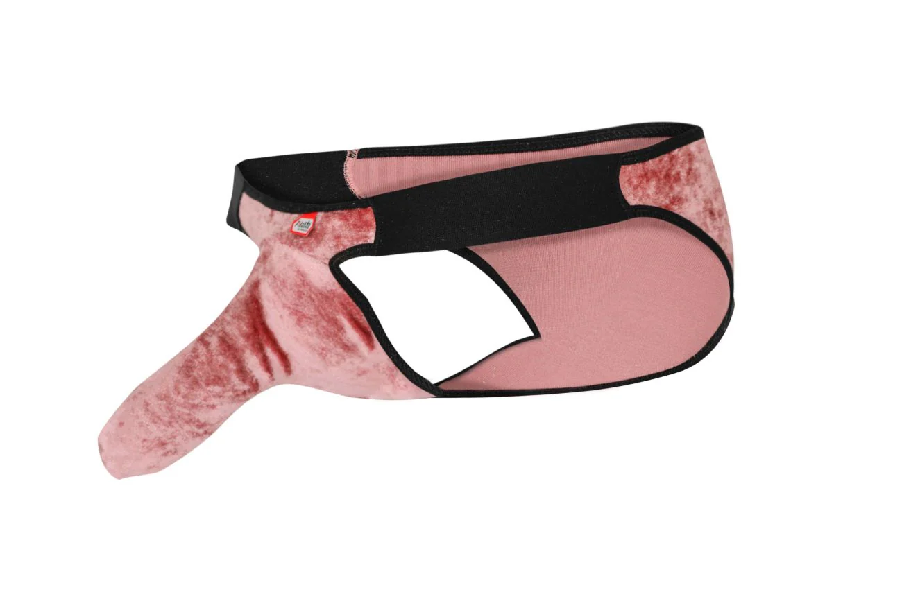 Pikante PIK 1098 Clandestine Velvet Bikini Color Pink - Image 6