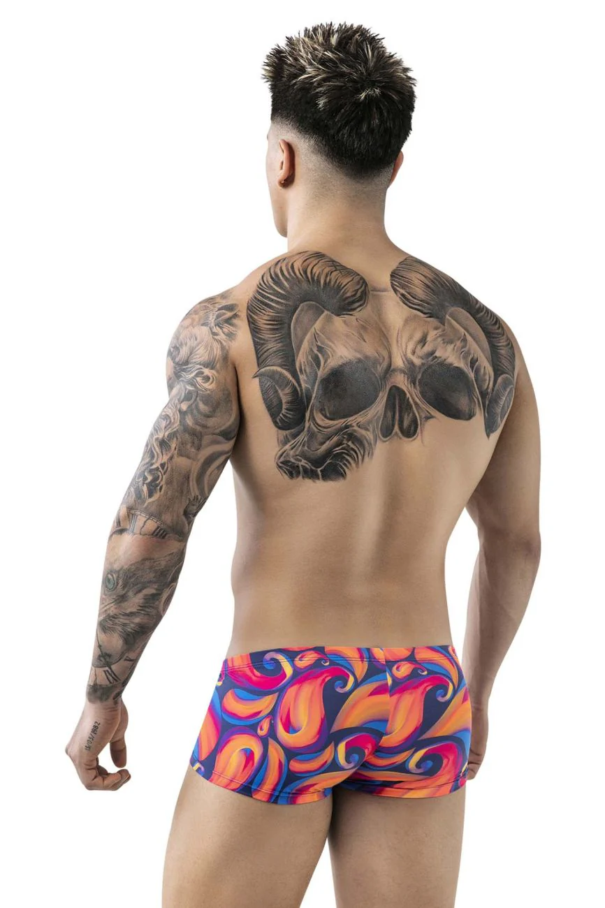 Pikante PIK 1826 Men's Underwear Kracent Trunks Color Orange - Image 3