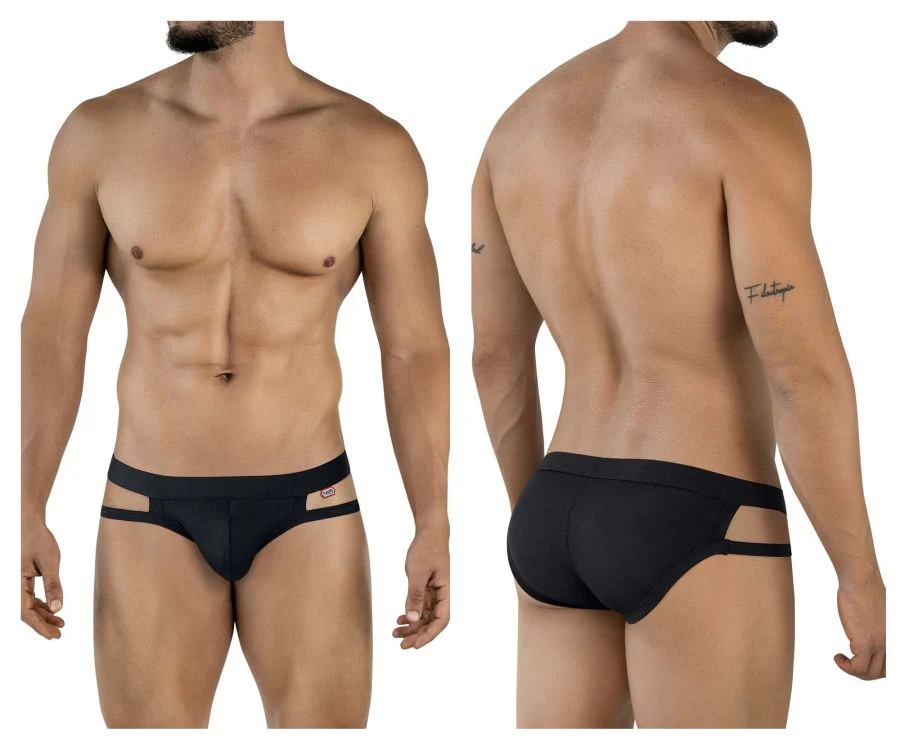 Pikante PIK 2114 Men's Underwear Lenox Briefs Color Black