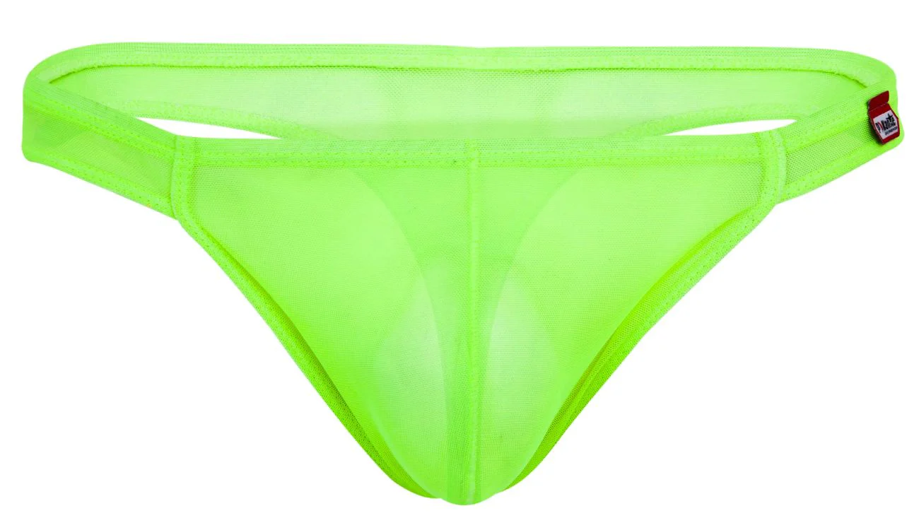 Pikante PIK 2115 Men's Underwear Amusing Thongs Color Neon Green - Image 5