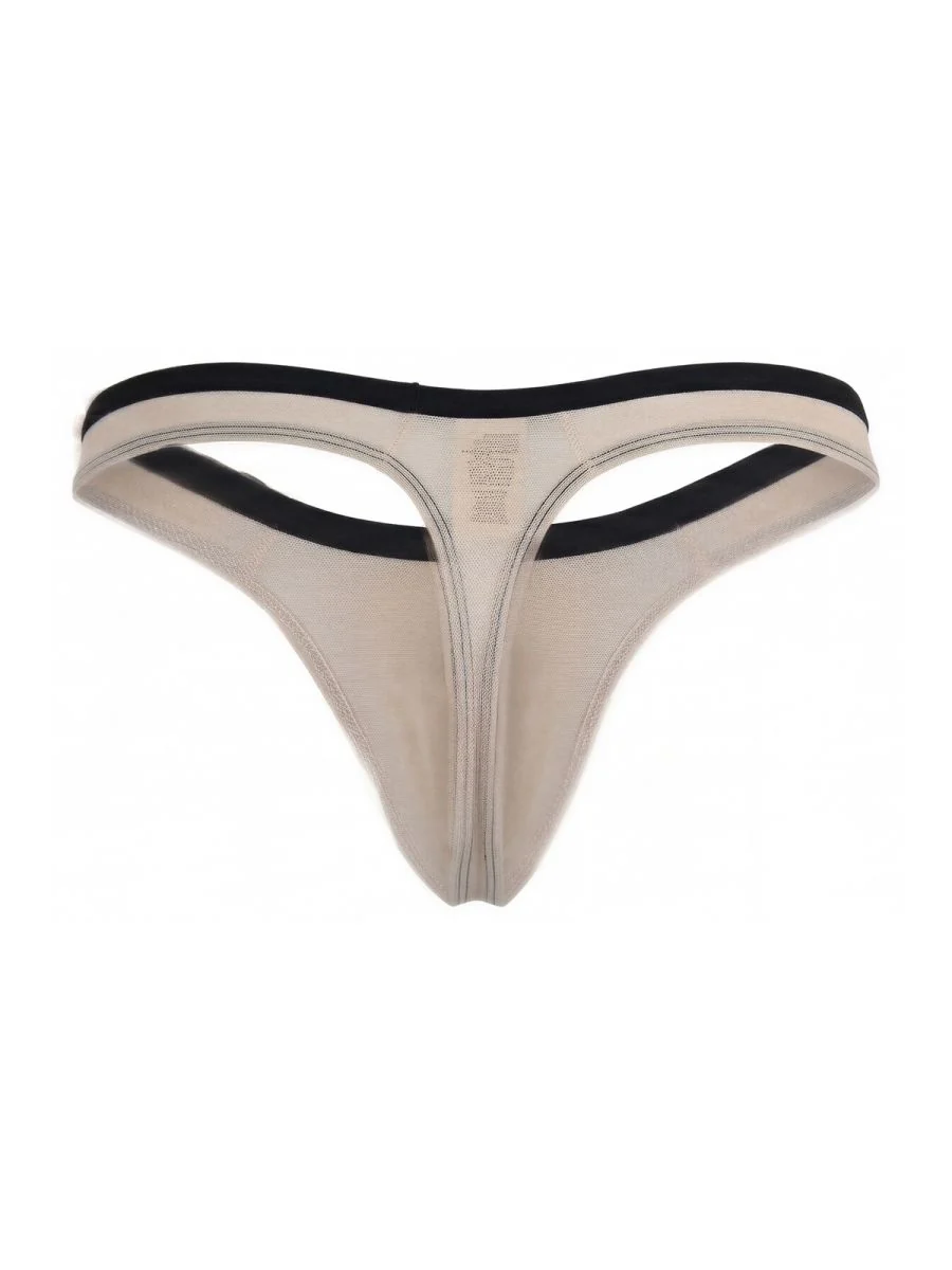 Pikante 26076 Mens Underwear Isis Sleek Thongs Color Beige - Image 6