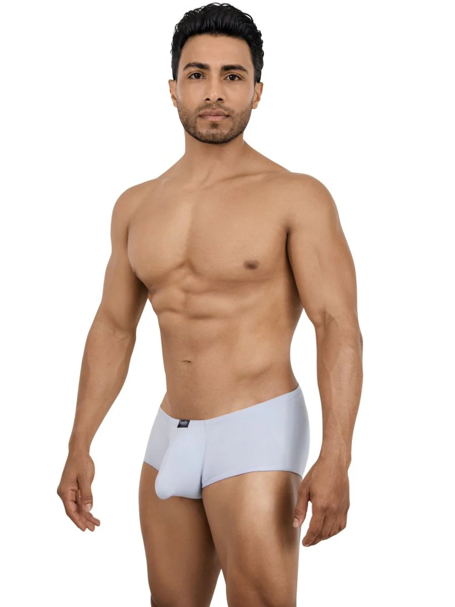 Pikante Mens Underwear PIK 26089 Sleek Thot Trunks Color Gray - Image 4