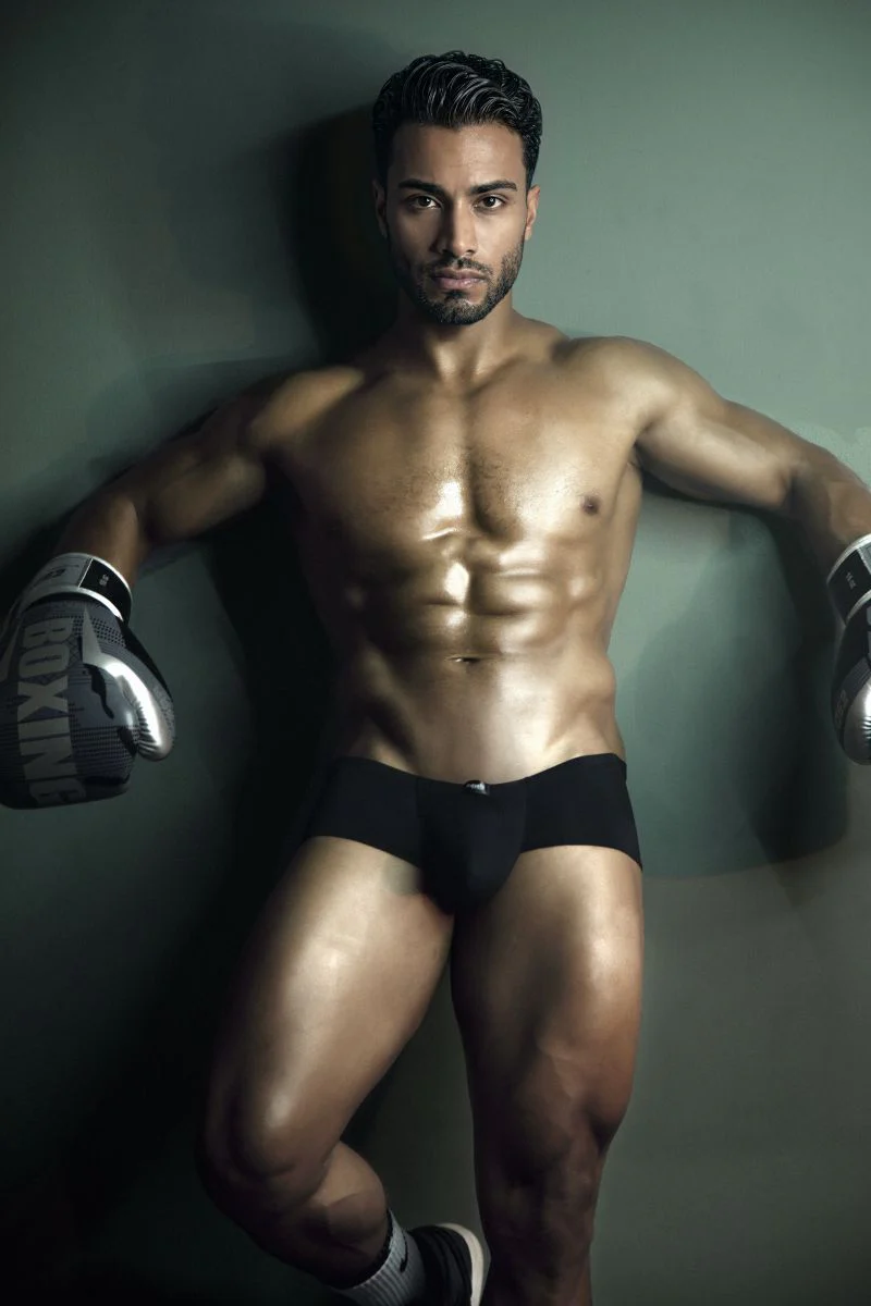 Pikante Mens Underwear PIK 26090 Thot Trunks Color Black - Image 11
