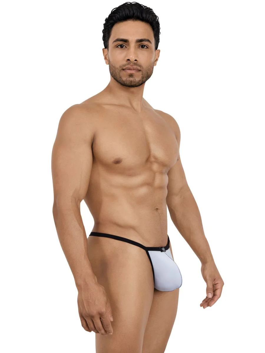 Pikante Mens Underwear PIK 26095 Nut G-String color Gray Color Gray - Image 4