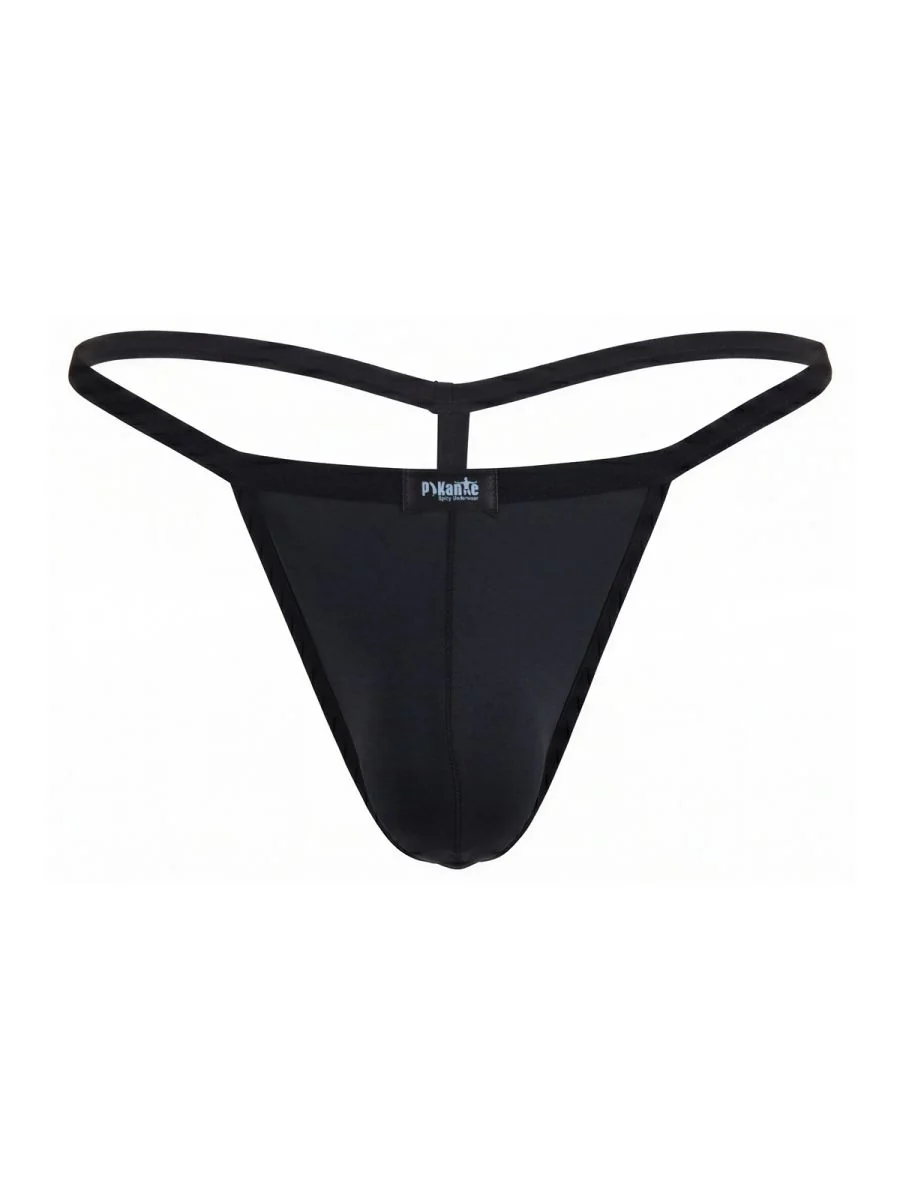 Pikante Mens Underwear PIK 26096 Nut G-String color Black Color Black - Image 5