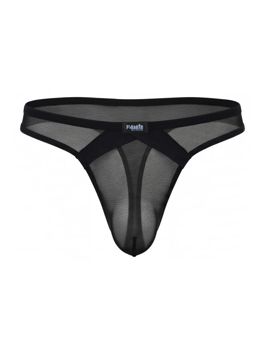 Pikante PIK 26098 Mens Underwear Sobek Thongs Color Black - Image 5