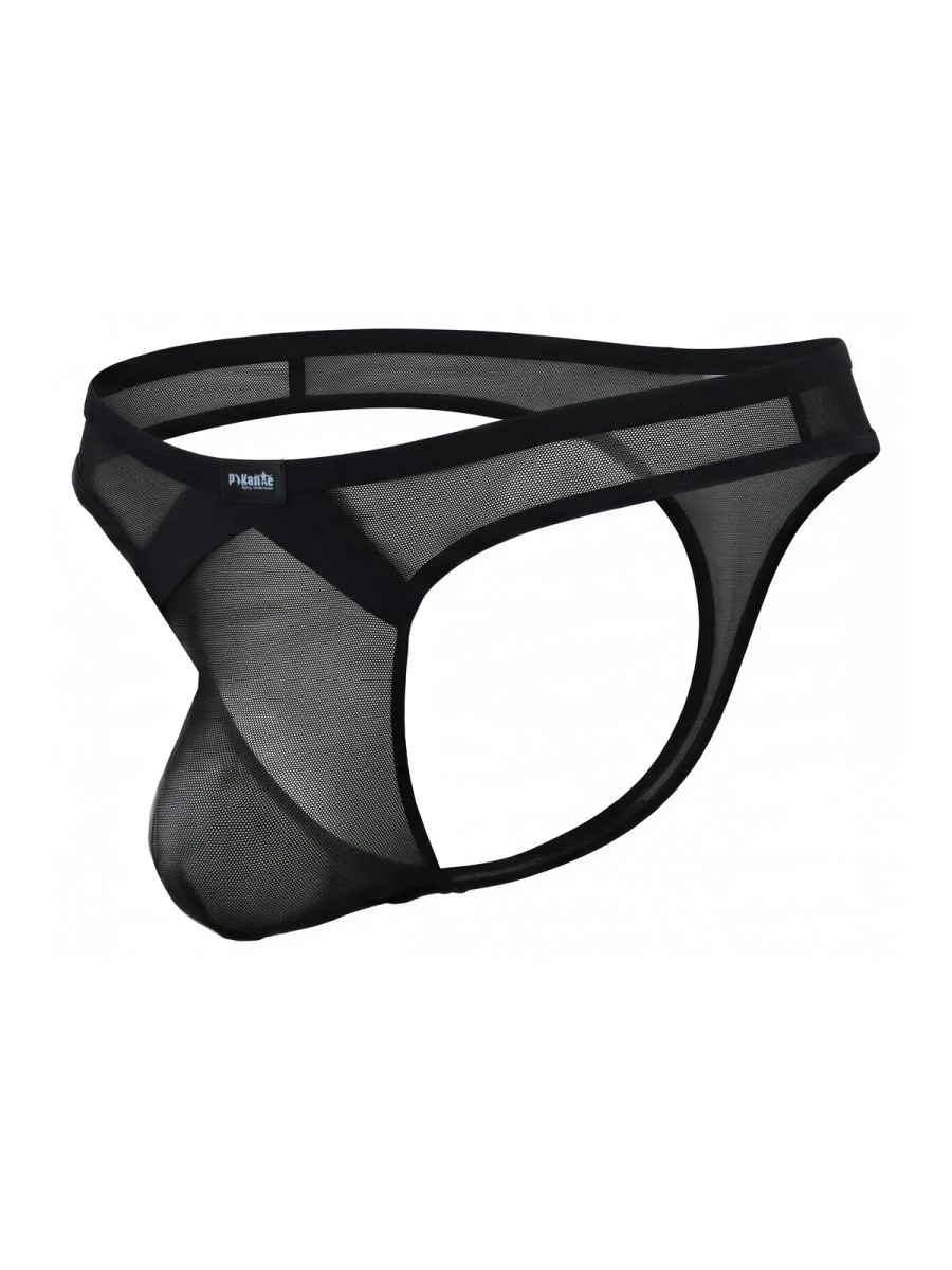 Pikante PIK 26098 Mens Underwear Sobek Thongs Color Black - Image 7