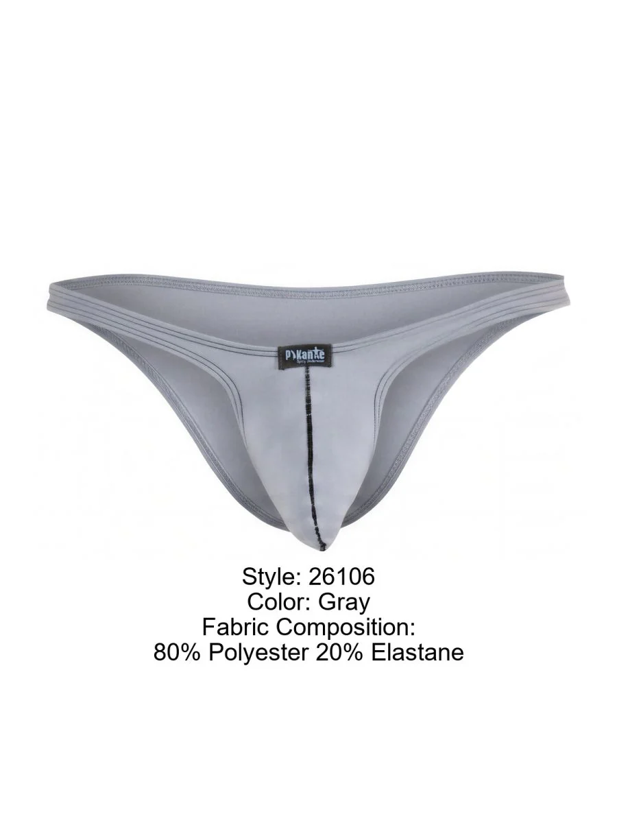 Pikante Seductive PIK 26106 Mens Underwear Neftis Bikini Color Gray - Image 8