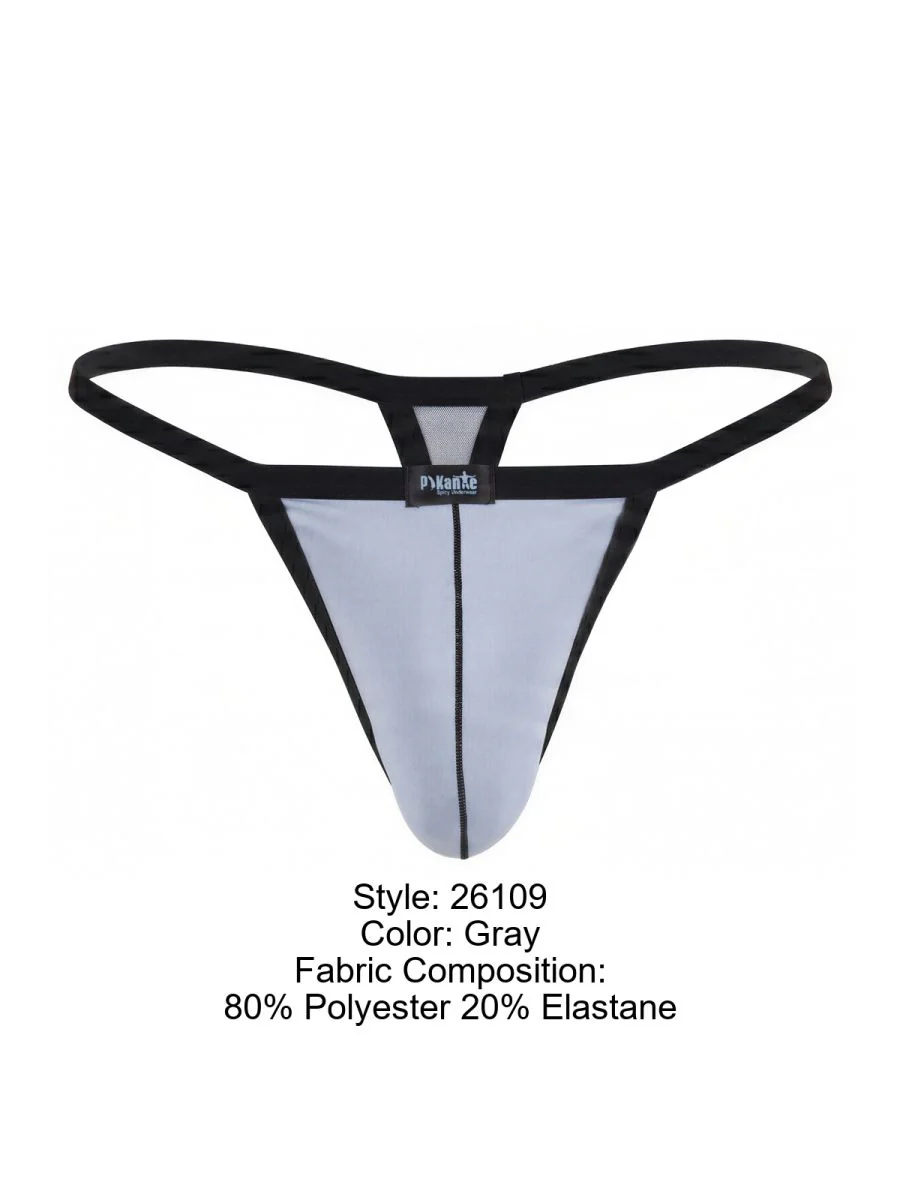 Pikante 26109 PIK 26109 Khonsu Thongs in Color Gray - Image 8