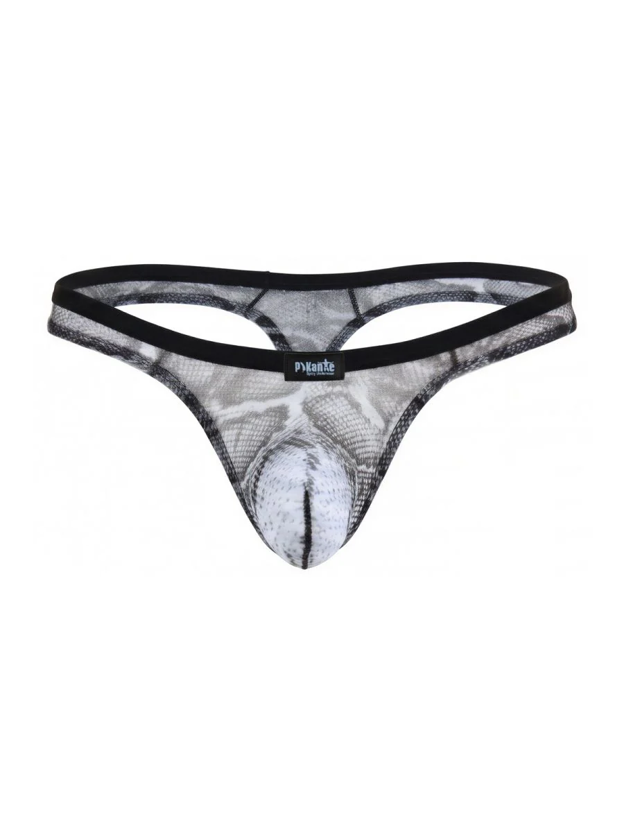 Pikante PIK 26112 Mens Underwear Piton Thongs Color Multi-colored - Image 5