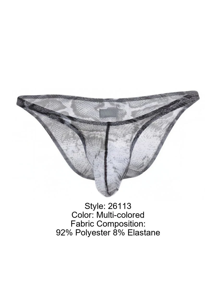Pikante PIK 26113 Mens Underwear Piton Bikini Color Multi-colored - Image 8