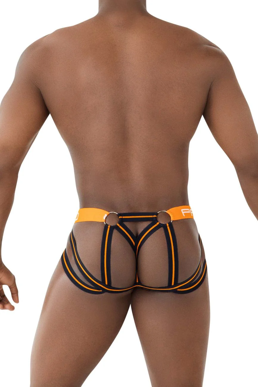 PPU 2305 Mesh Jockstrap Color Orange - Image 3