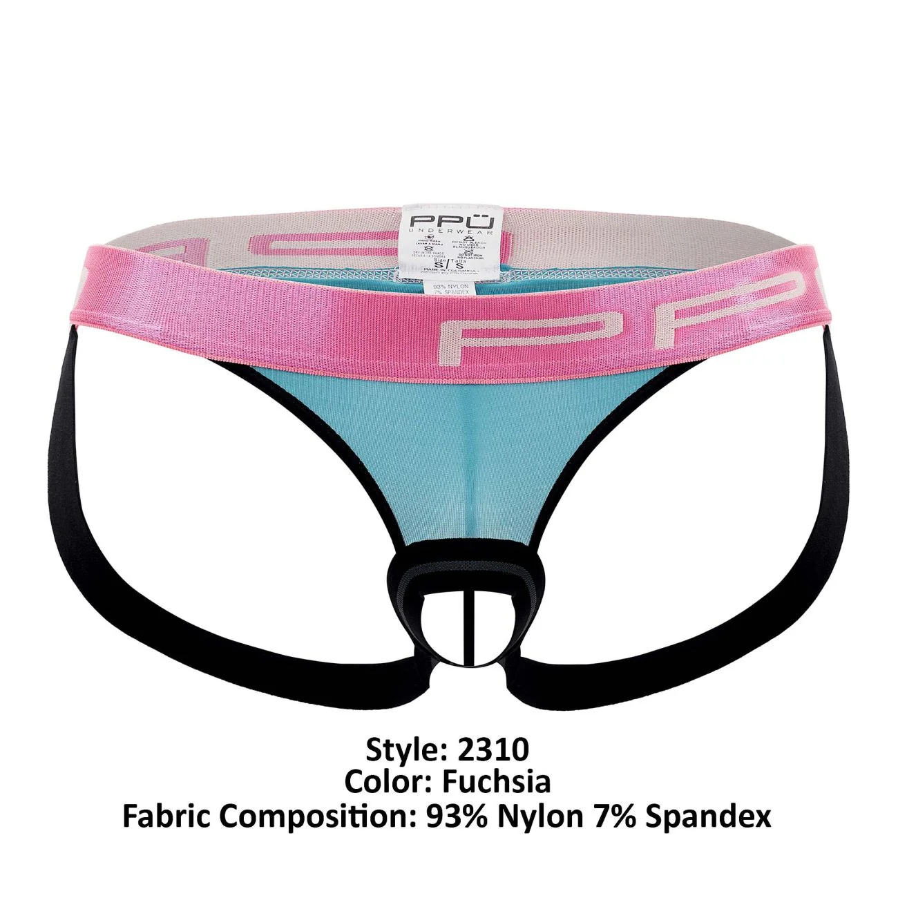 PPU 2310 Ball Lifter and Thong Jockstrap Color Fuchsia - Image 8