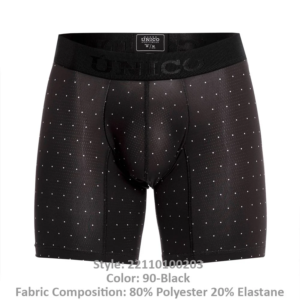 Unico 22110100203 Astros Boxer Briefs Color 90-Black - Image 8
