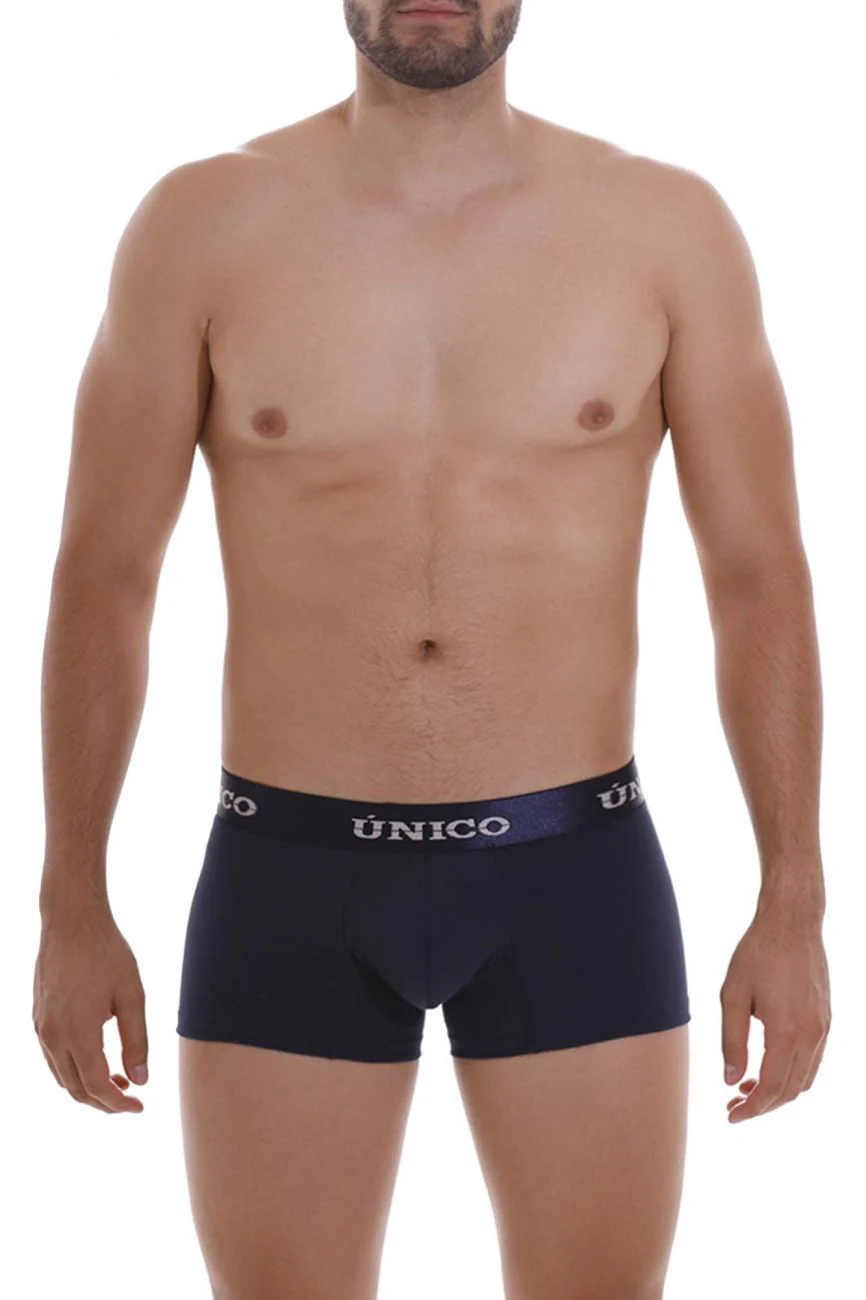 Unico 22120100102 Profundo A22 Trunks Color 82-Dark Blue - Image 2