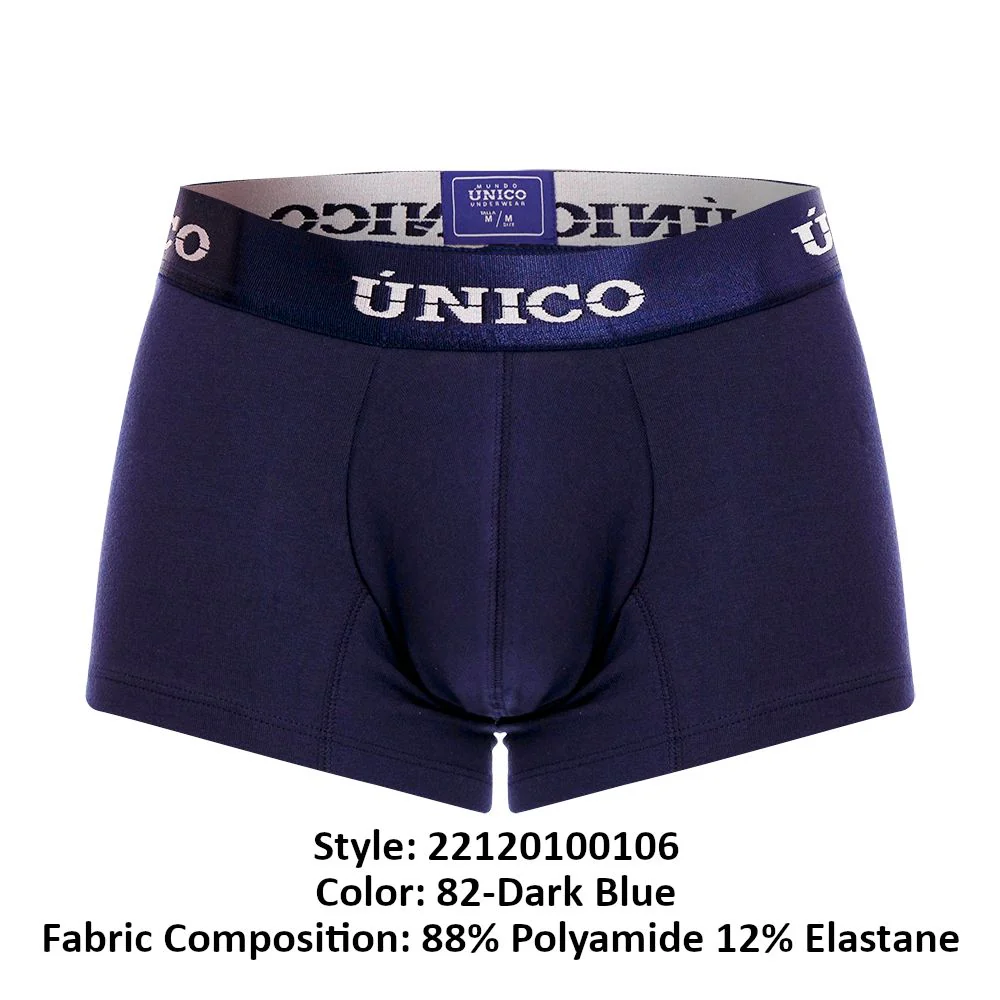 Unico 22120100106 Profundo M22 Trunks Color 82-Dark Blue - Image 8