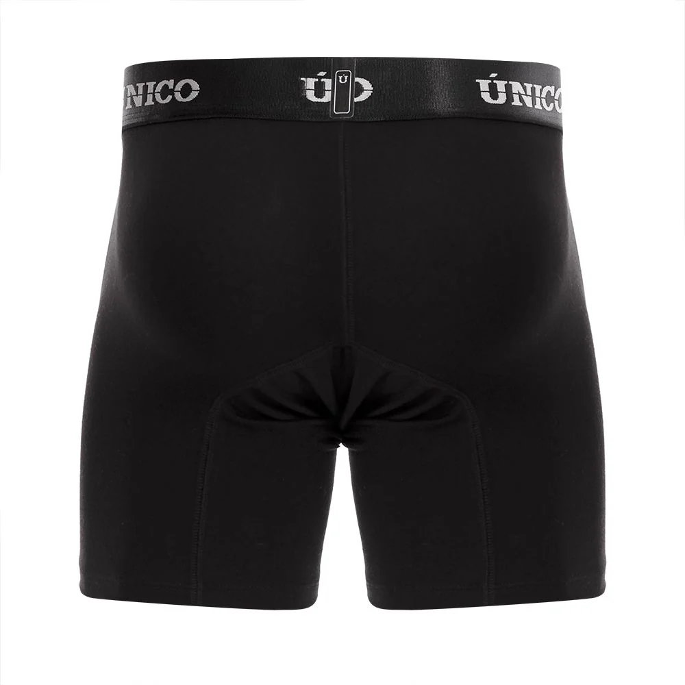 Unico 22120100203 Intenso A22 Boxer Briefs Color 99-Black - Image 7