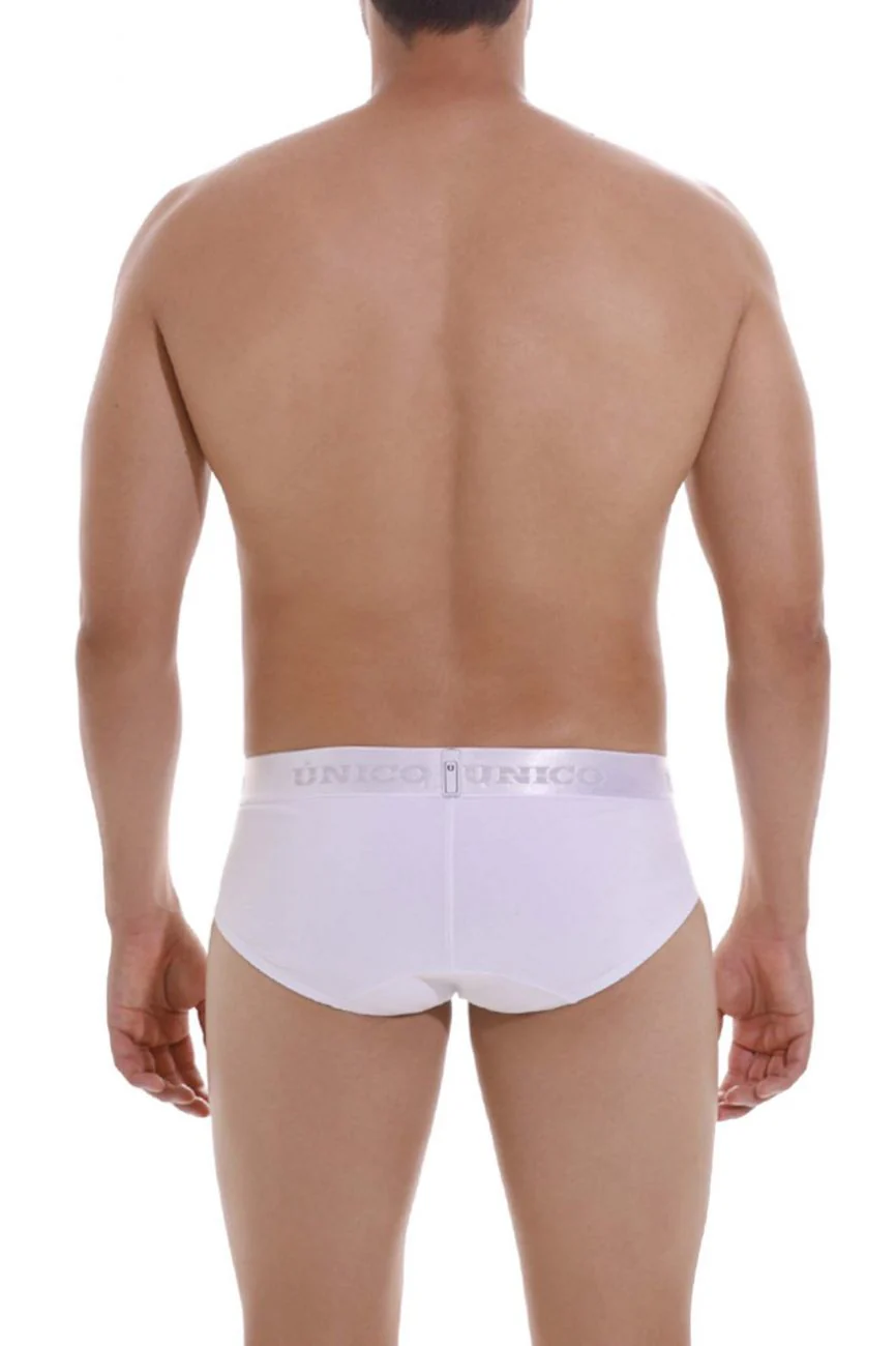 Unico 22120201105 Cristalino M22 Briefs Color 00-White - Image 3
