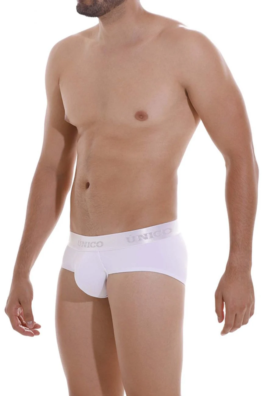 Unico 22120201105 Cristalino M22 Briefs Color 00-White - Image 4