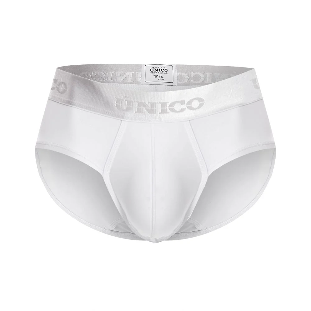 Unico 22120201105 Cristalino M22 Briefs Color 00-White - Image 5