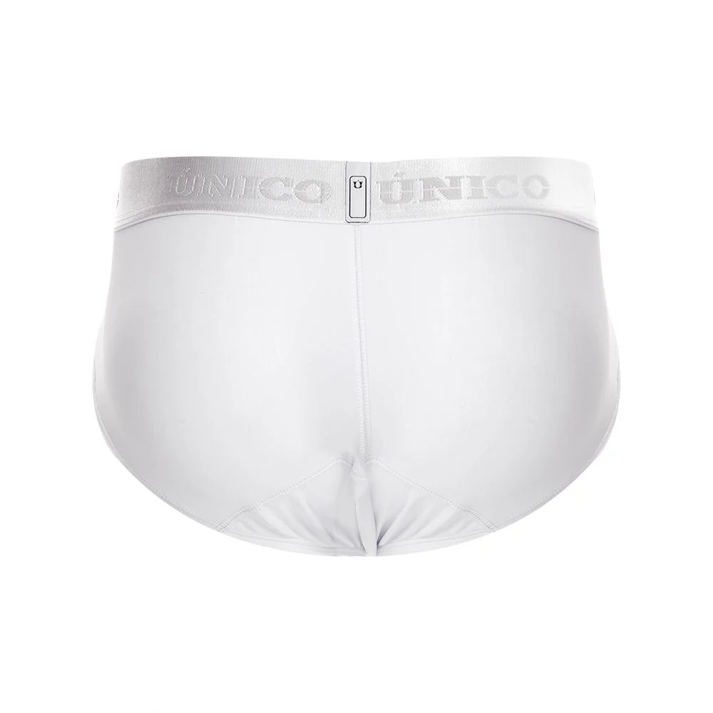 Unico 22120201105 Cristalino M22 Briefs Color 00-White - Image 7