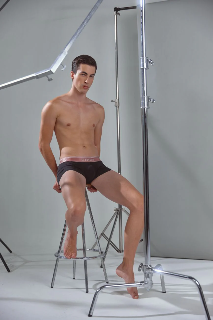 Unico 24110100108 Oro Rosa Trunks Color 99-Black - Image 14