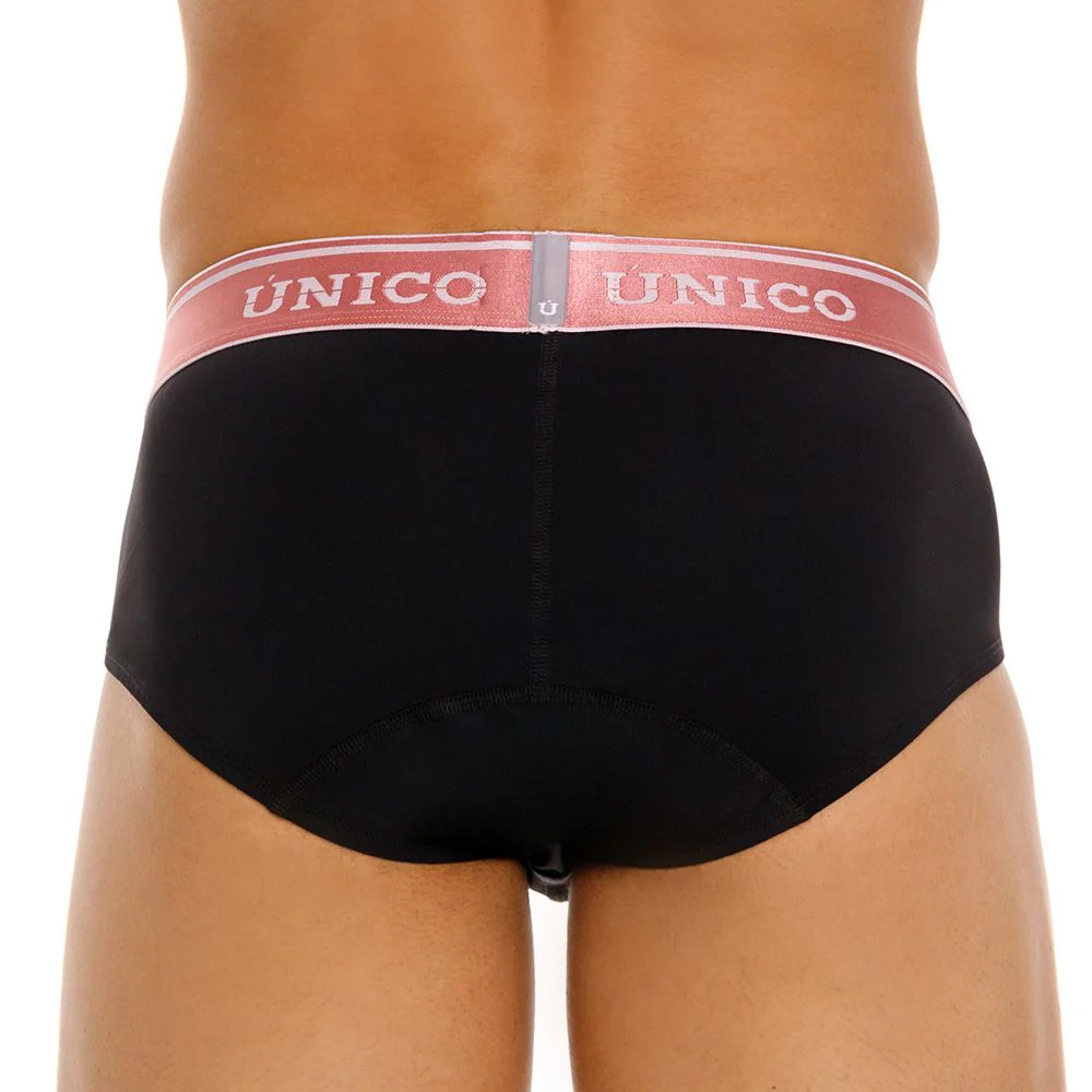 Unico 24110101108 Oro Rosa Briefs Color 99-Black - Image 10