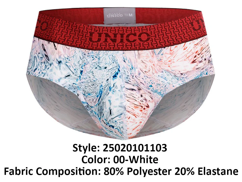 Unico 25020101103 Rizo Briefs Color 00-White - Image 8