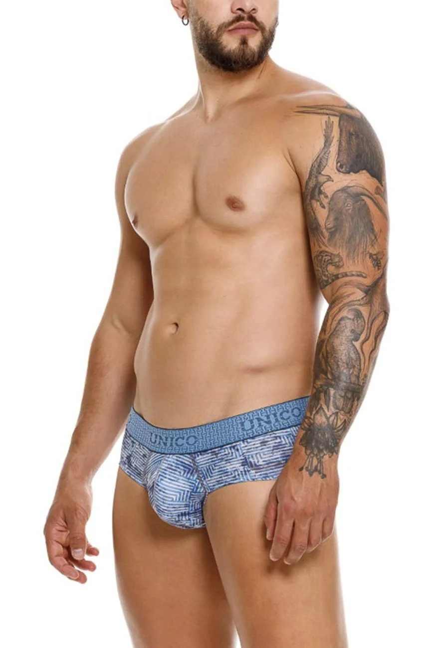 Unico 25020101111 Ostion Briefs Color 46-Blue - Image 4
