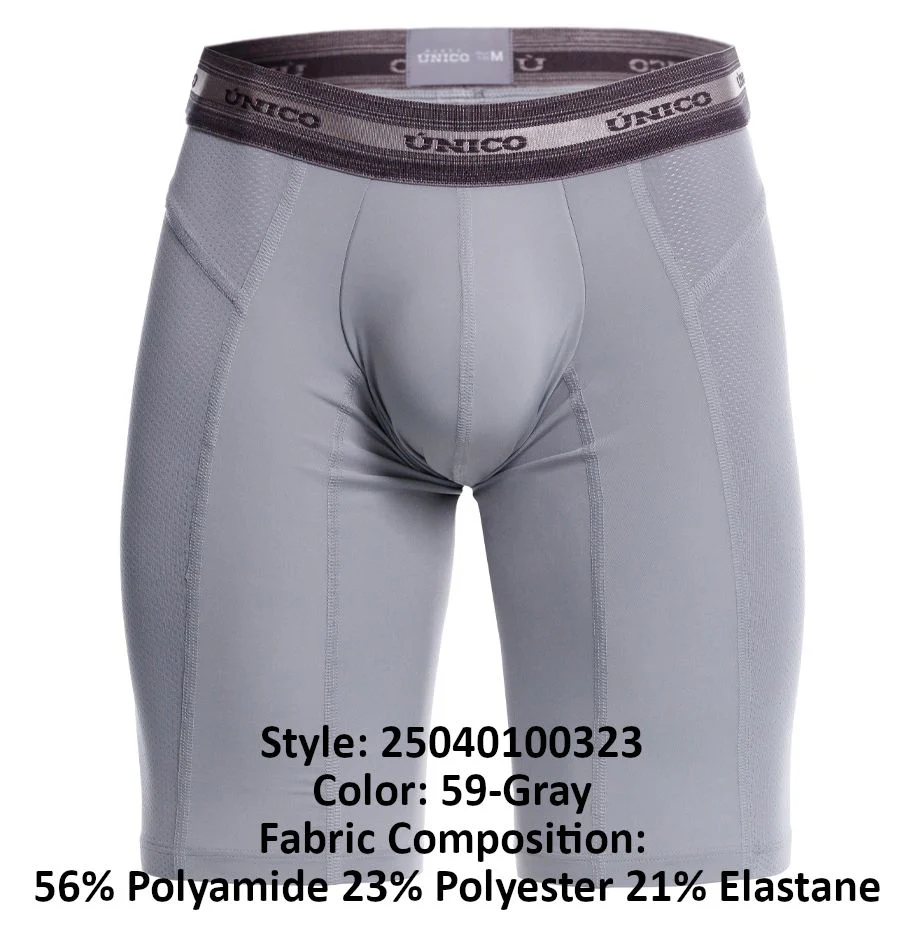 Unico 25040100323 Albaricoque Boxer Briefs Color 59-Gray - Image 8