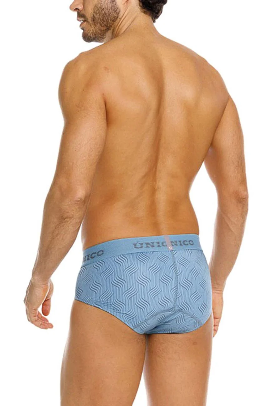 Unico 26020101111 Lenoso Briefs Color 46-Blue - Image 3