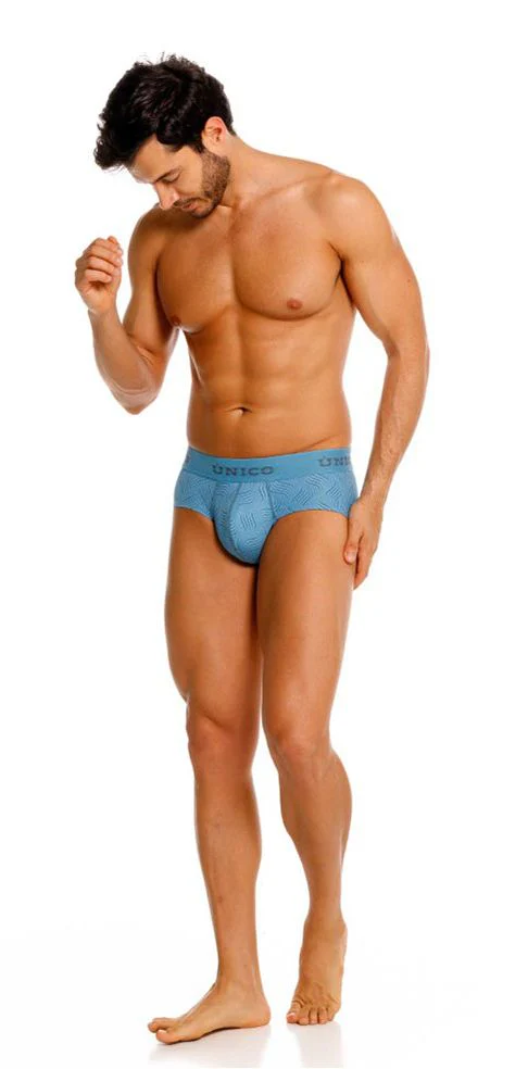 Unico 26020101111 Lenoso Briefs Color 46-Blue - Image 9