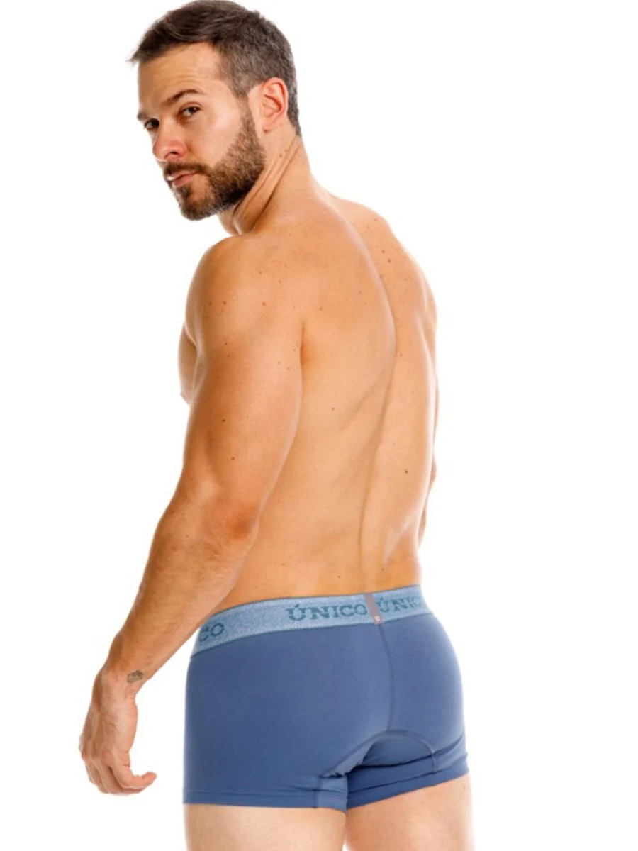 Unico 26040100117 Classic Trunks - Premium Men's Everyday Essential Color 46-Teal - Image 3