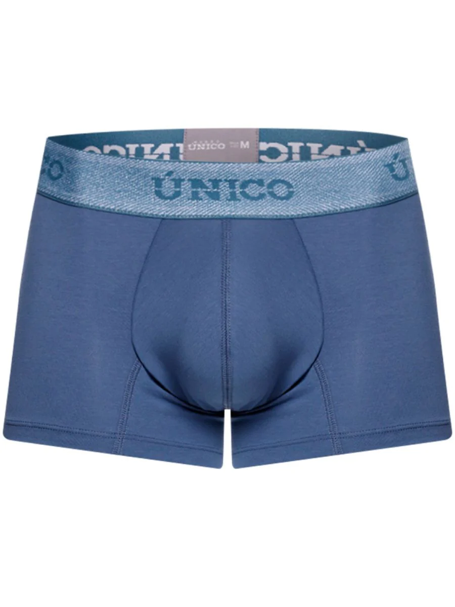 Unico 26040100117 Classic Trunks - Premium Men's Everyday Essential Color 46-Teal - Image 5