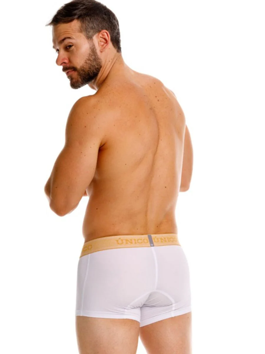 Unico 26040100125 Amber Trunks Color 00-White - Premium Athletic Fit - Image 3