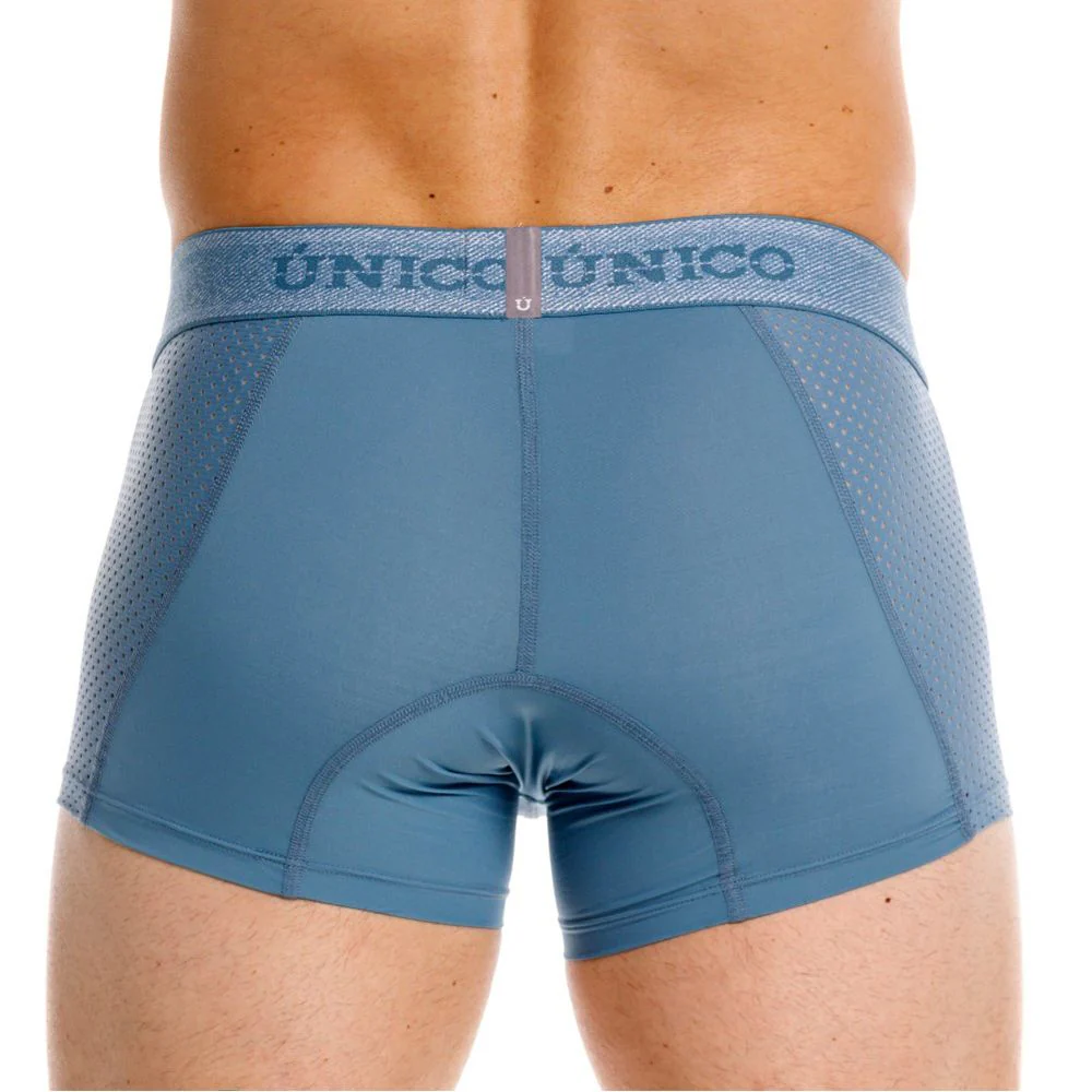 Unico 26040100127 Classic Trunks Color 46-Blue - Premium Athletic Comfort - Image 11