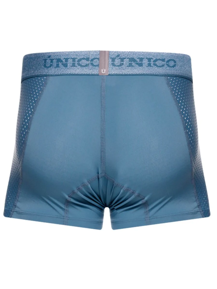 Unico 26040100127 Classic Trunks Color 46-Blue - Premium Athletic Comfort - Image 6