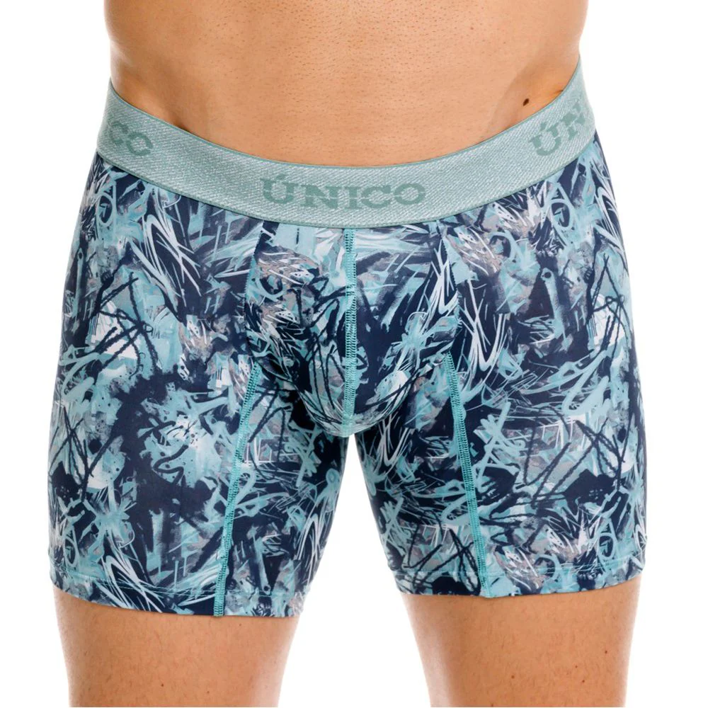 Unico 26040100212 Tags Boxer Briefs in Color 43-Blue - Image 10