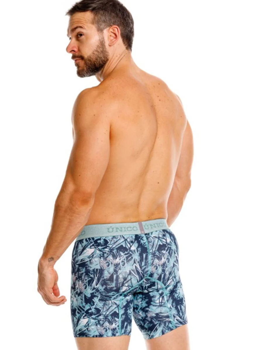 Unico 26040100212 Tags Boxer Briefs in Color 43-Blue - Image 3