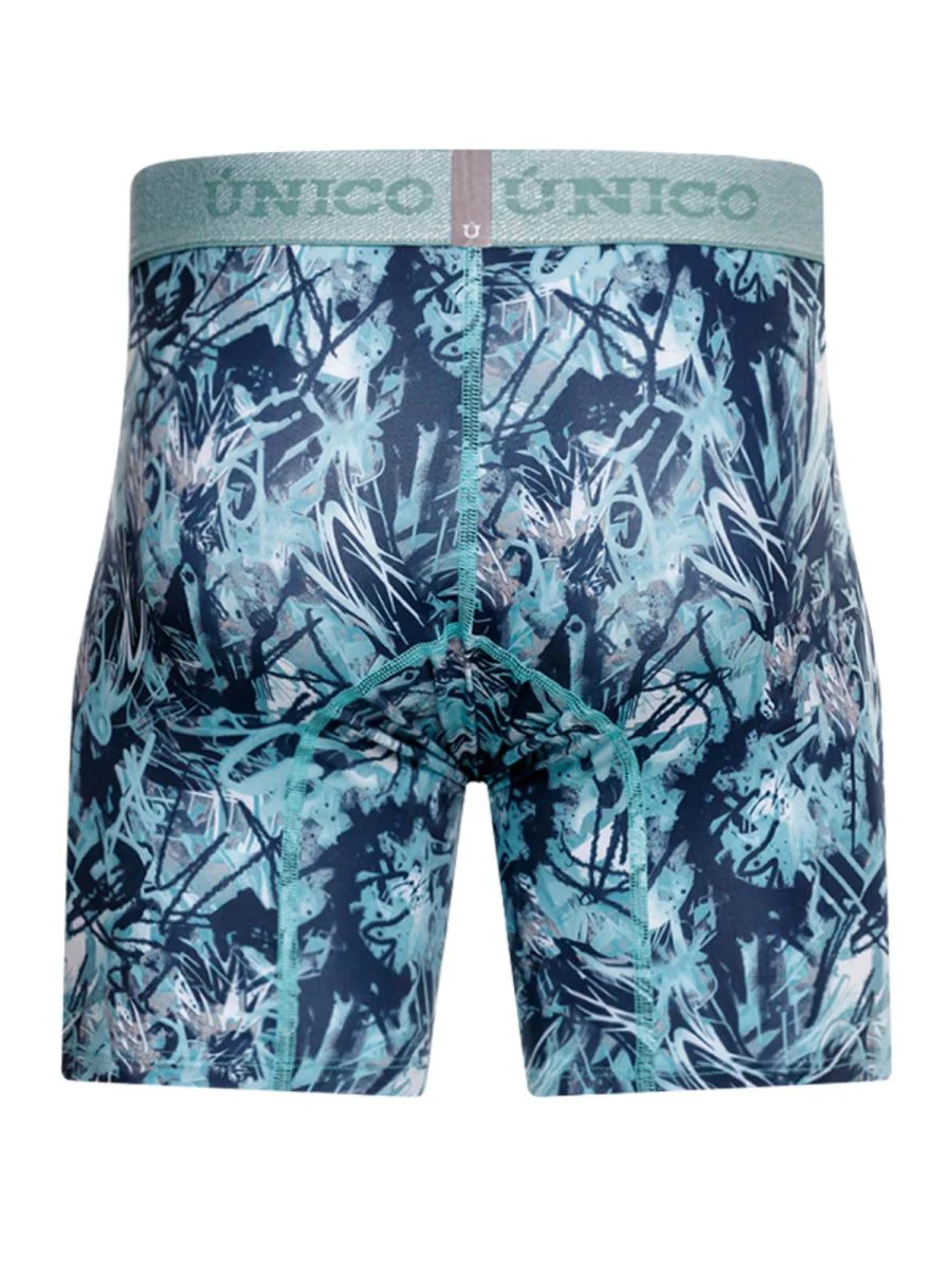 Unico 26040100212 Tags Boxer Briefs in Color 43-Blue - Image 6