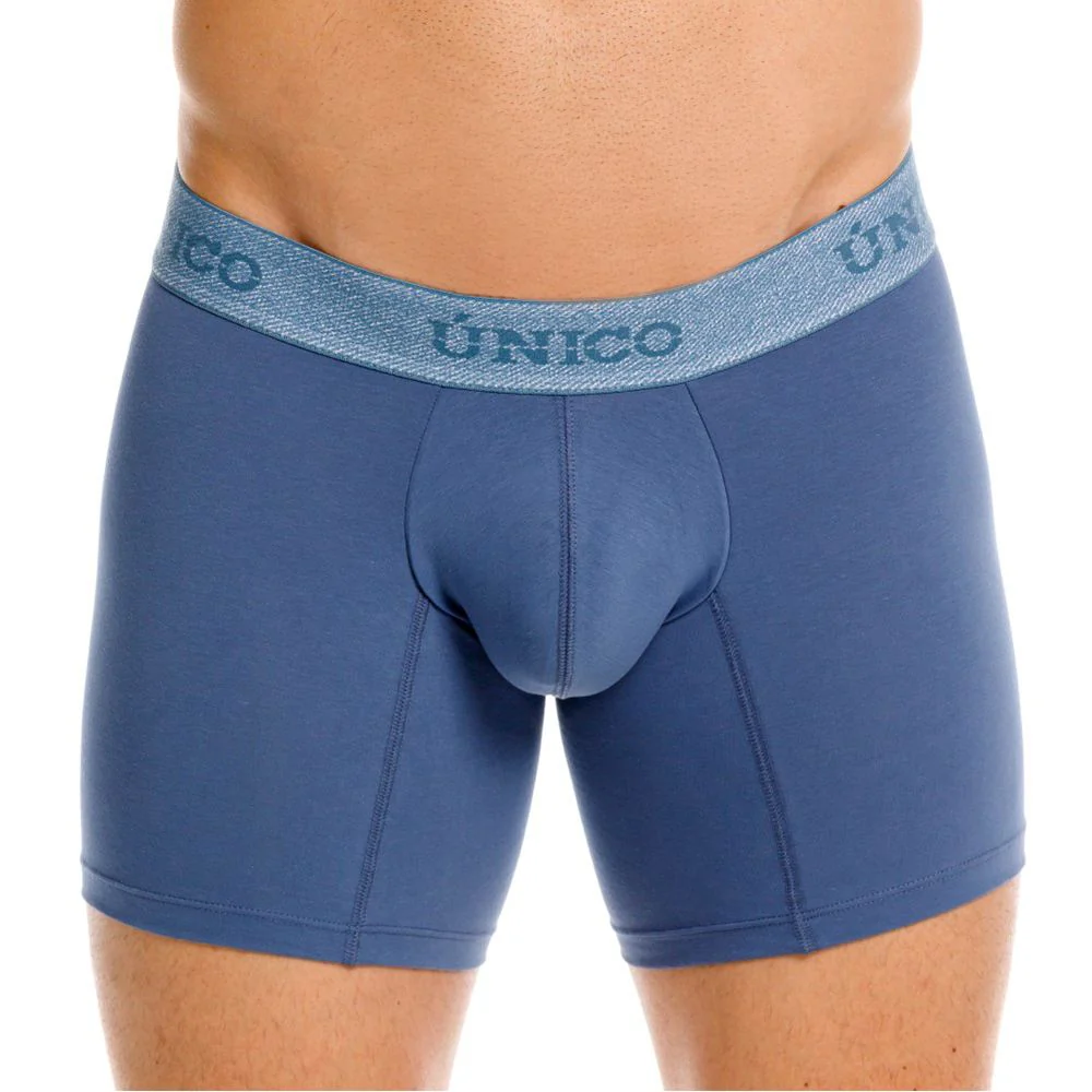 Unico 26040100217 Classic Boxer Briefs in Teal - Premium Comfort and Style Color 46-Teal - Image 10