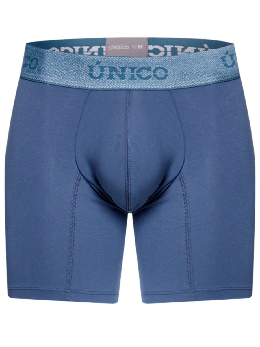 Unico 26040100217 Classic Boxer Briefs in Teal - Premium Comfort and Style Color 46-Teal - Image 5