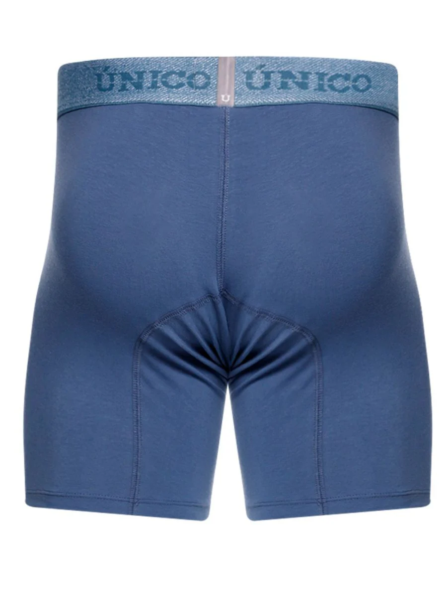 Unico 26040100217 Classic Boxer Briefs in Teal - Premium Comfort and Style Color 46-Teal - Image 6