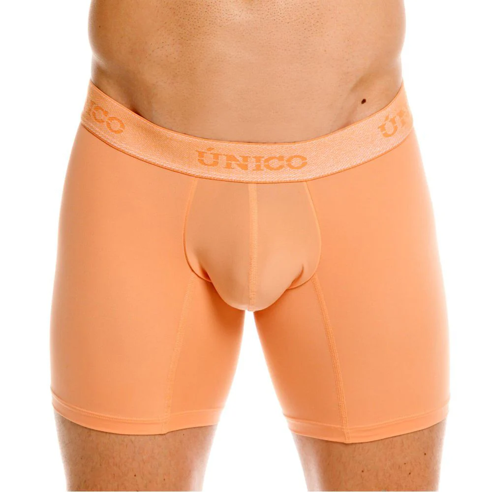 Unico 26040100222 Classic Boxer Briefs in Apricot - Essential Comfort Color 40-Apricot - Image 10