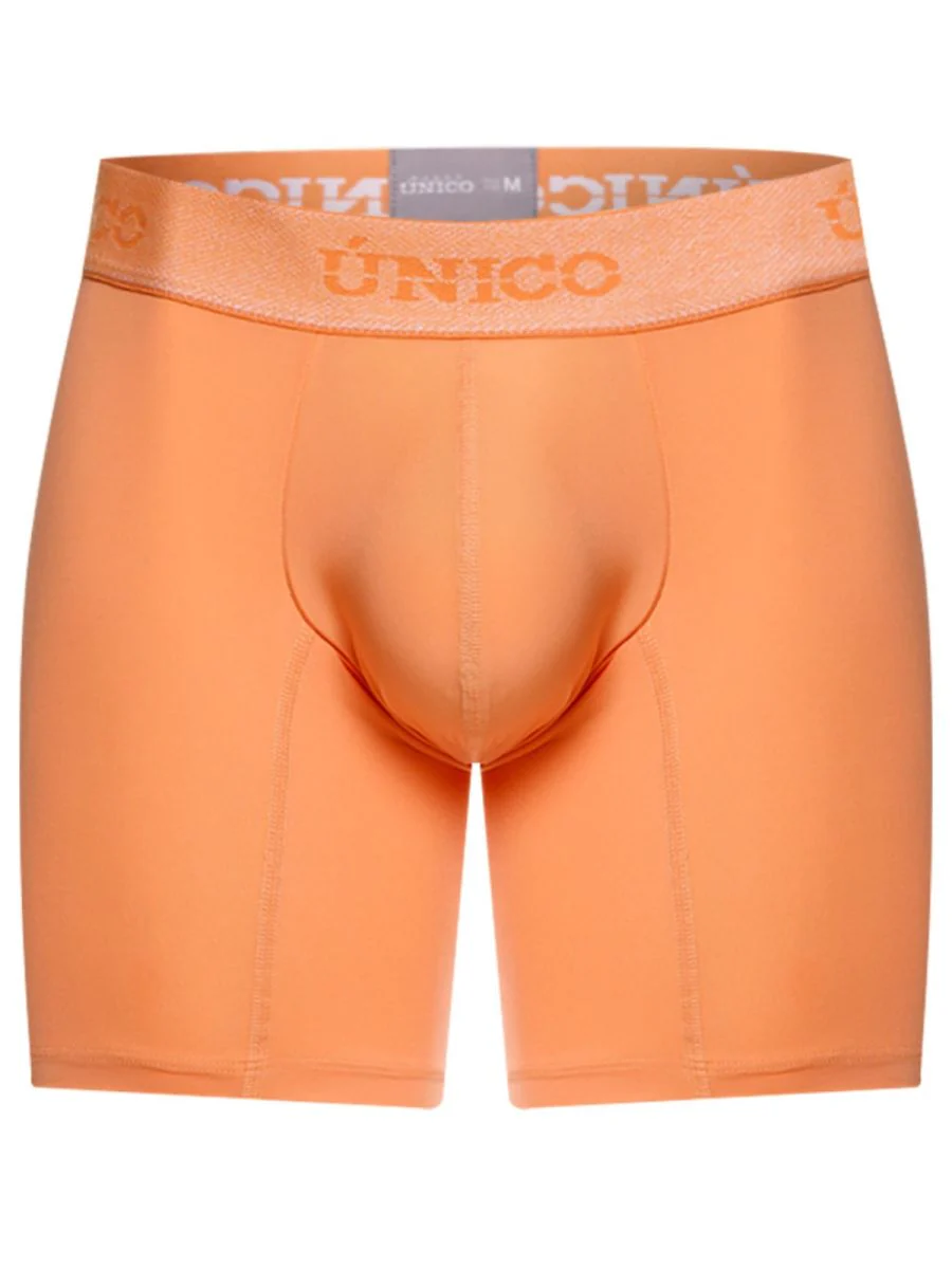Unico 26040100222 Classic Boxer Briefs in Apricot - Essential Comfort Color 40-Apricot - Image 5