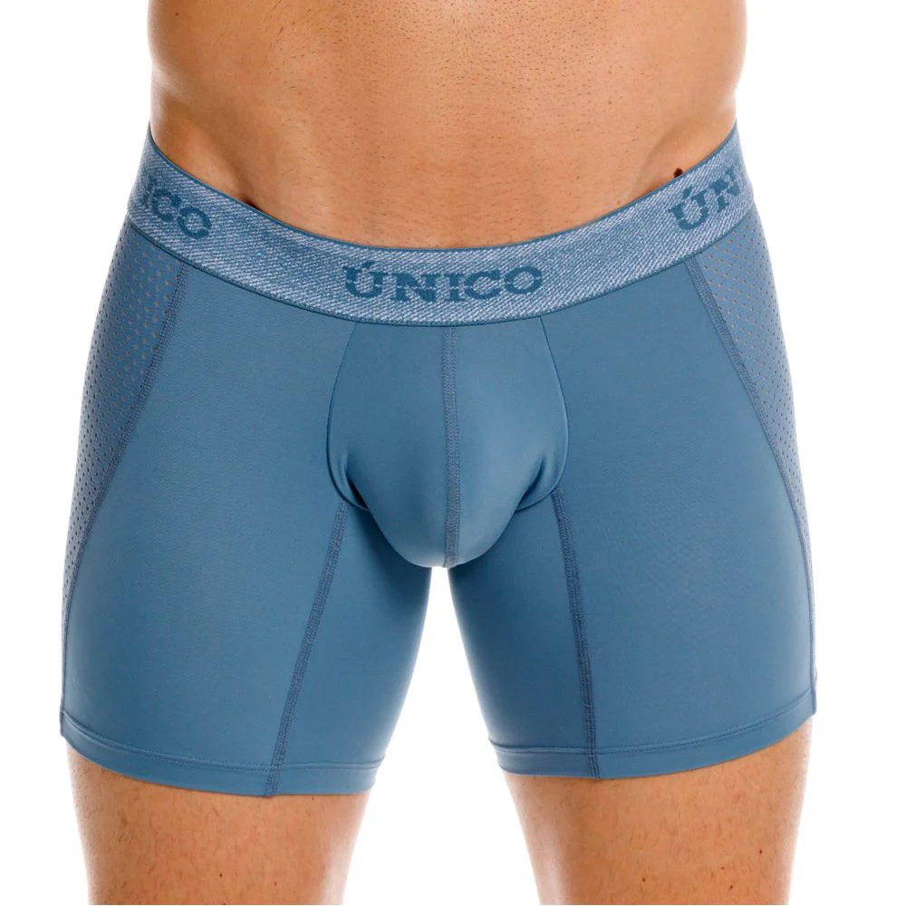 Unico 26040100227 Classic Boxer Briefs Color 46-Blue - Premium Comfort and Fit - Image 10