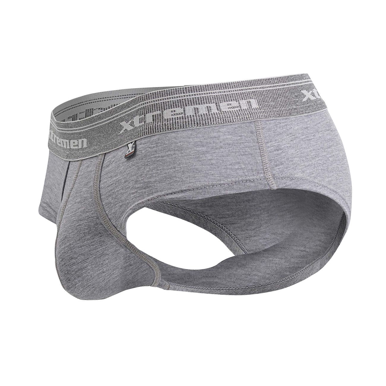 Xtremen 41315 Cotton Blend Briefs Color Jasper Gray - Image 6
